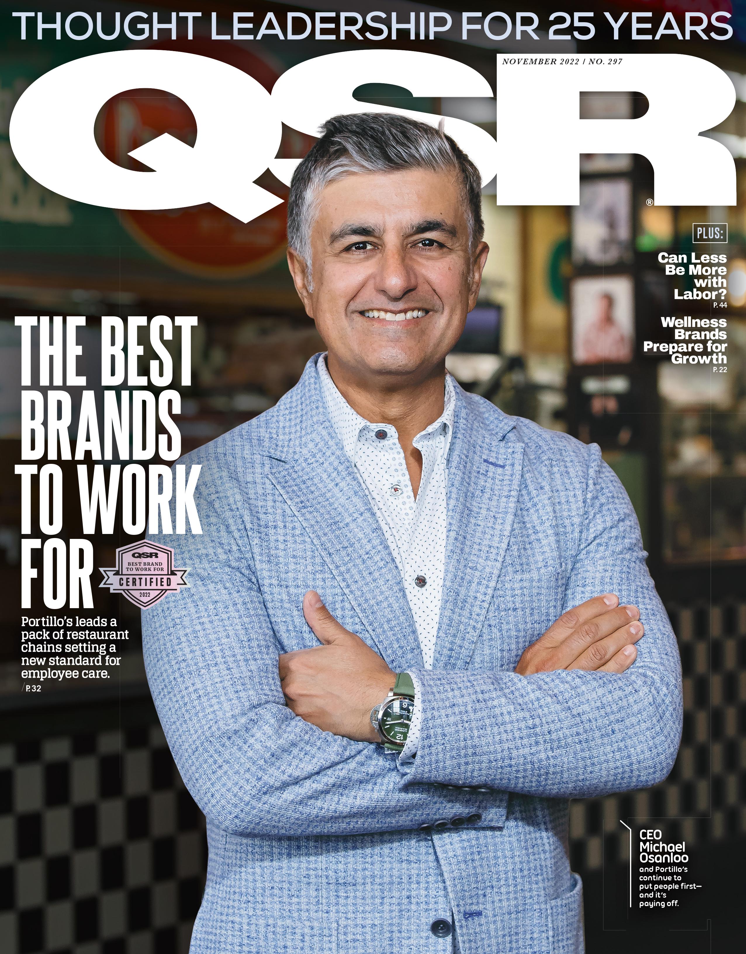 CEO Michael Osanloo on QSR Cover Page