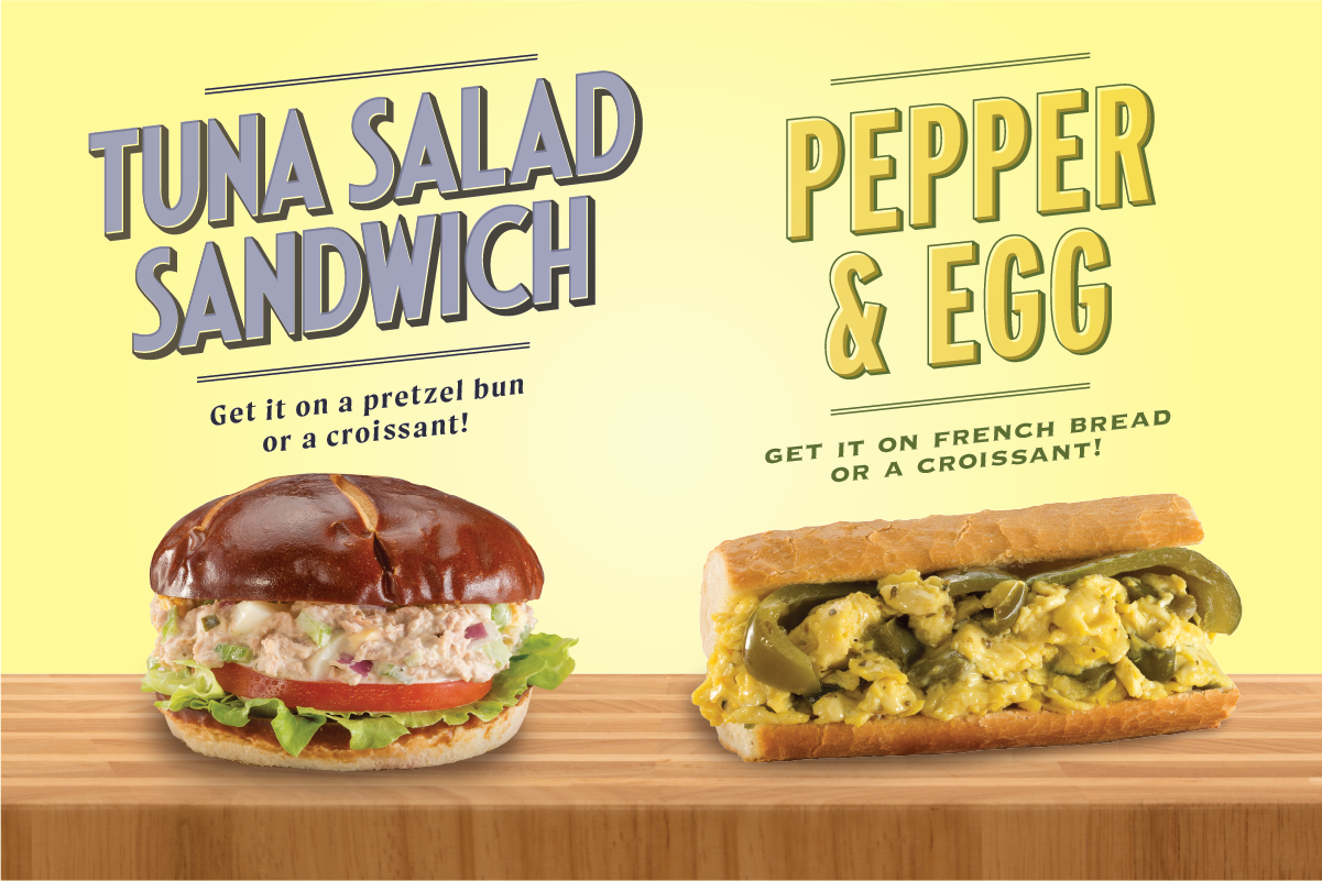 It's that Time of Year...Pepper & Egg and Tuna Salad Sandwiches are