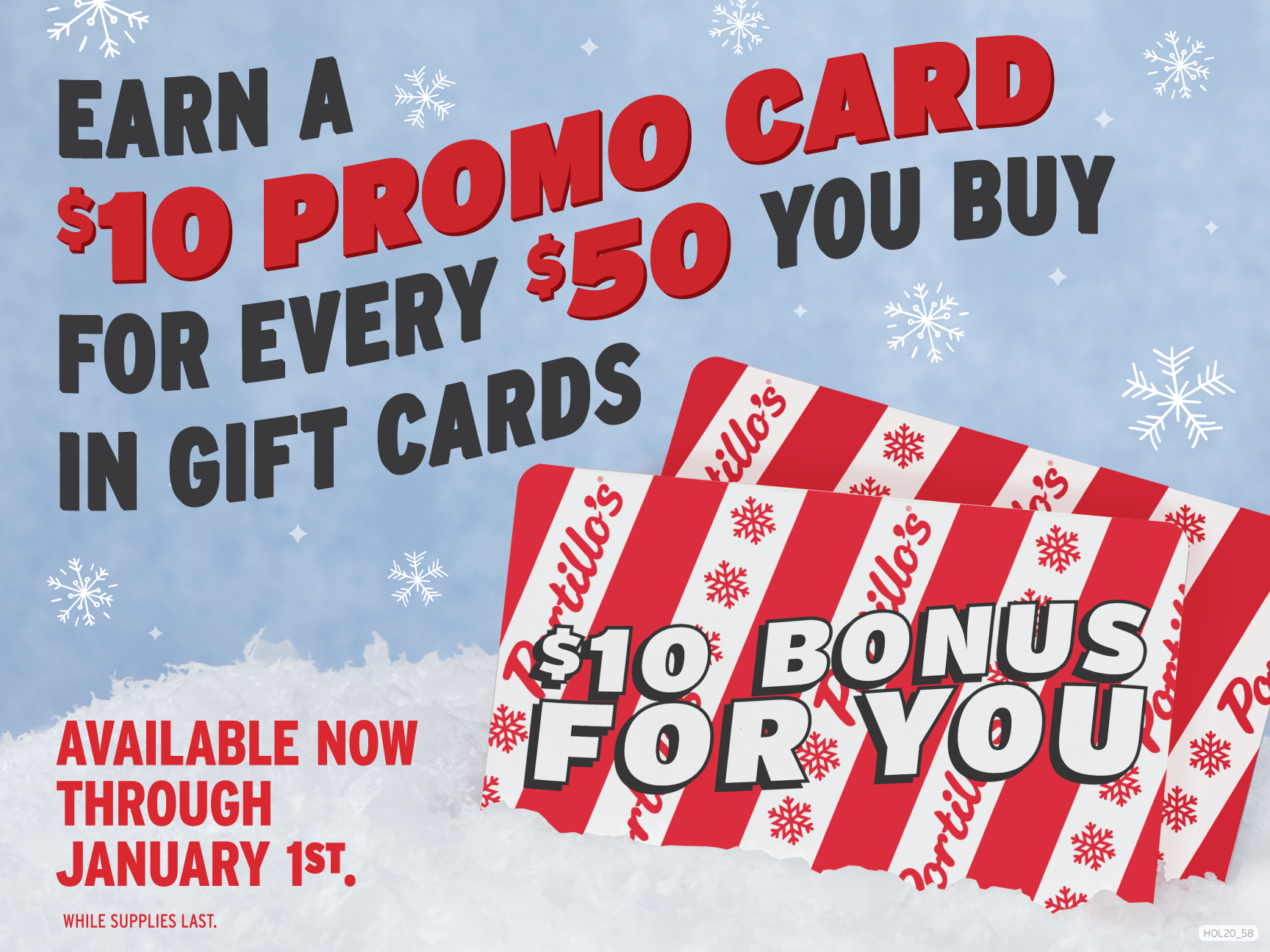 Tis' the Season of Giving and Receiving at Portillo's ...