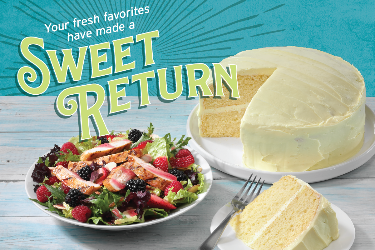 Celebrate the Season with Portillo's Spring Salad and Lemon Cake