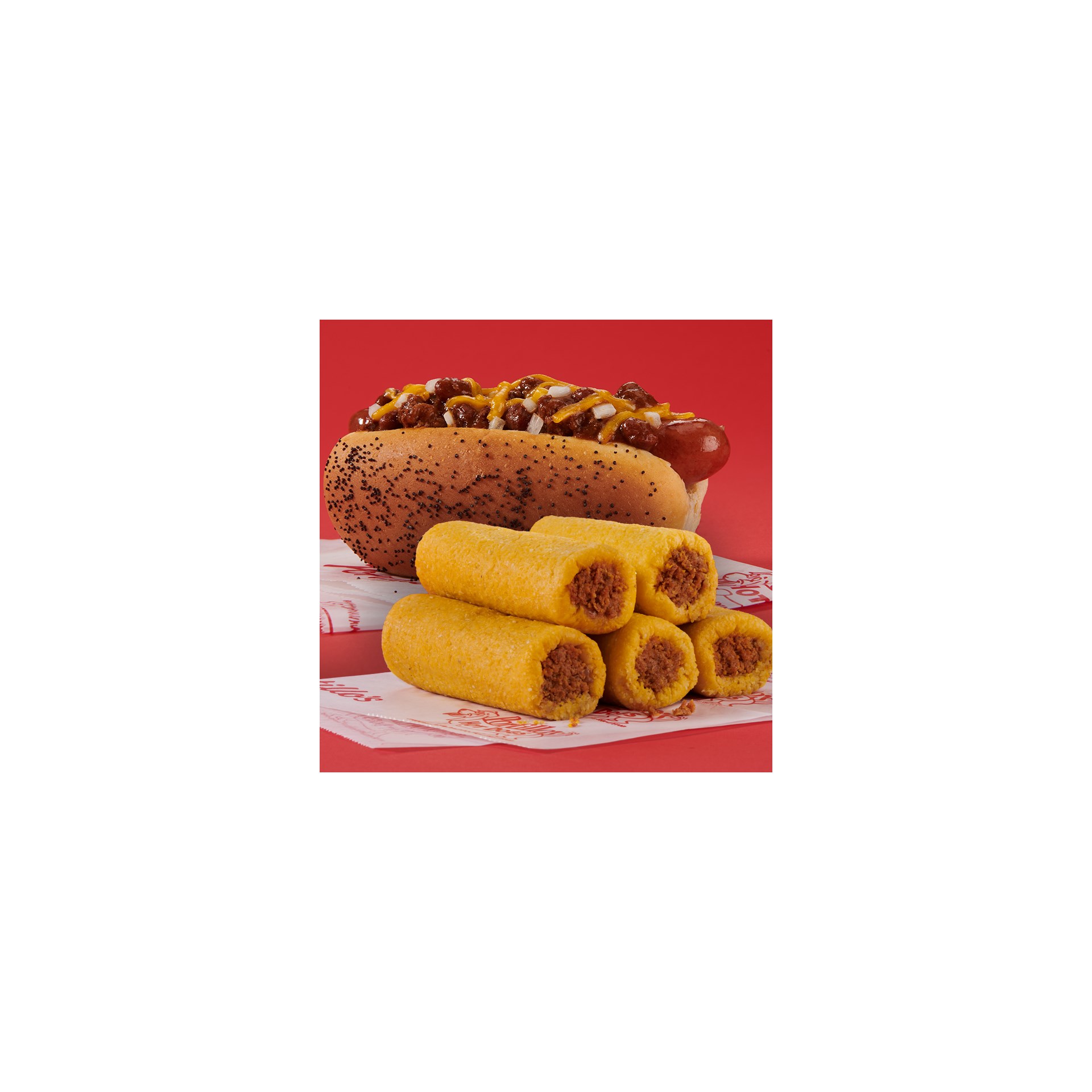 Hot Dogs 10 pack + Chili, Cheese, Tamales Portillo's