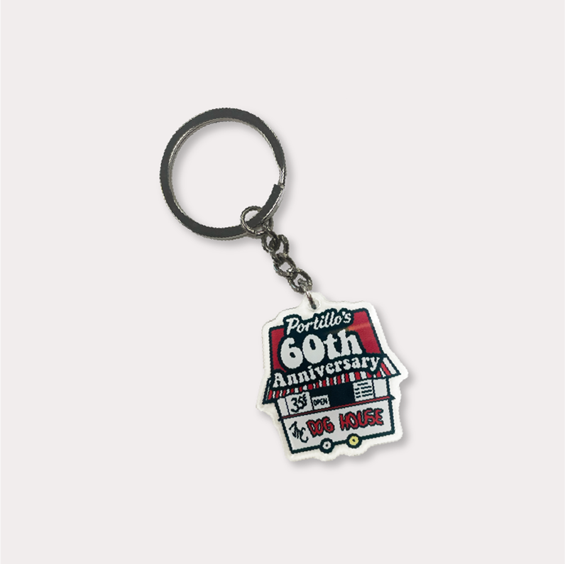 Chicago Hot Dog Keychain