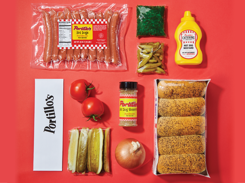 Chicago Style Hot Dogs 50 Pack Portillo's