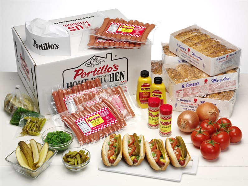 Chicago Style Hot Dogs 50 Pack Portillo's