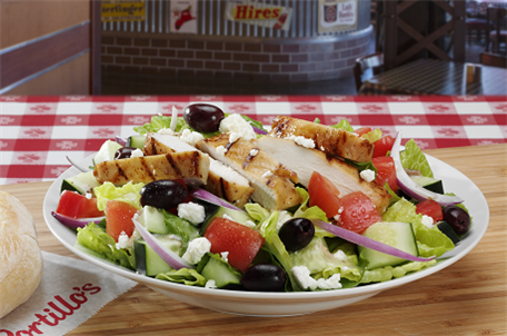 Greek Salad With Chicken