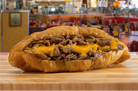 Beef-n-Cheddar Croissant