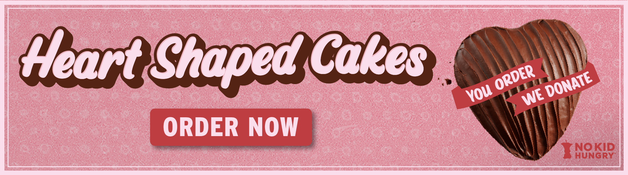 Order your limited time Portillo's heart shaped chocolate cake today!