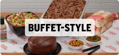 Buffet-style catering